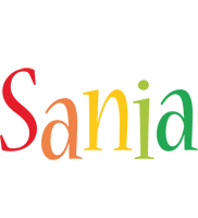 Sania birthday logo