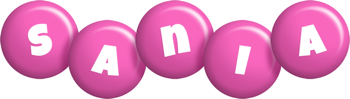 Sania candy-pink logo