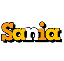 Sania cartoon logo