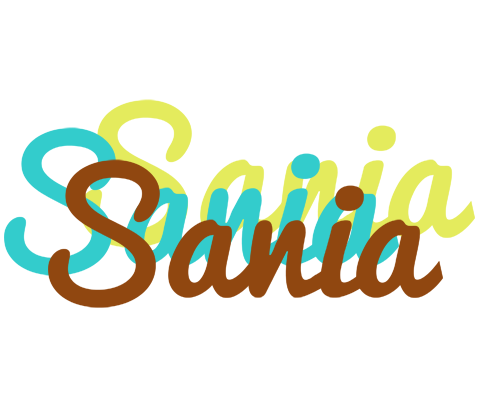 Sania cupcake logo