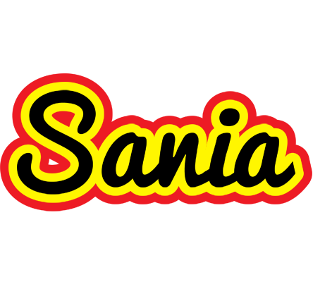 Sania flaming logo
