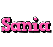 Sania girlish logo