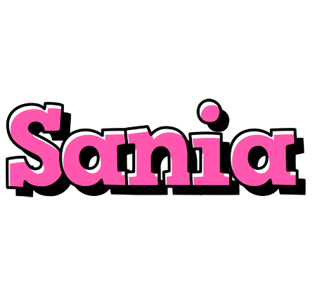 Sania girlish logo