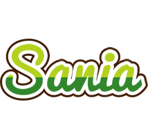 Sania golfing logo