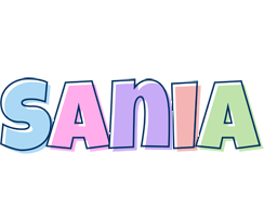 Sania pastel logo