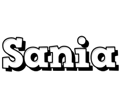 Sania snowing logo