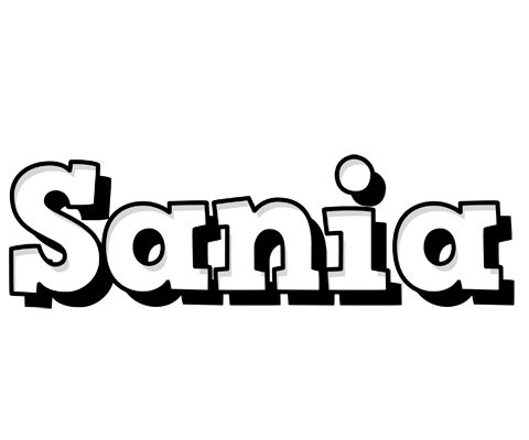 Sania snowing logo