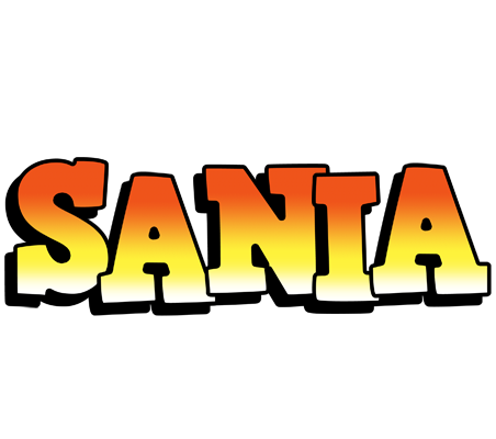 Sania sunset logo