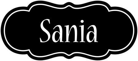Sania welcome logo
