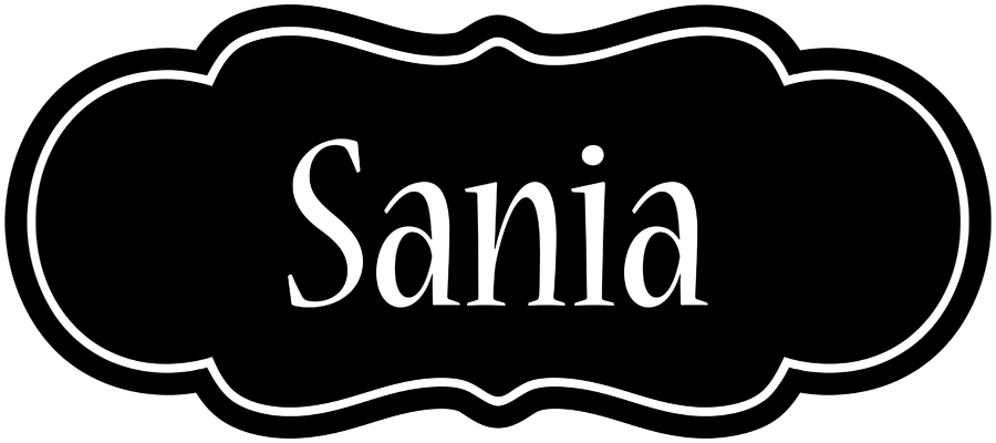 Sania welcome logo