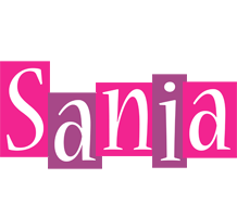 Sania whine logo