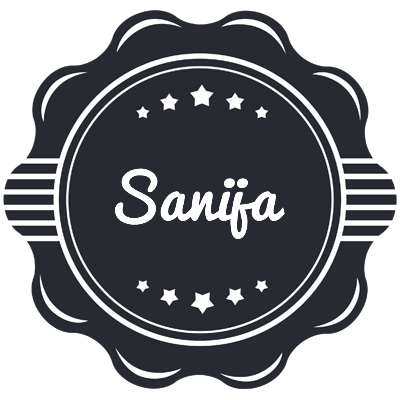 Sanija badge logo