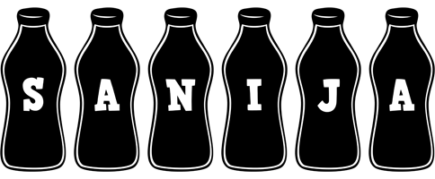 Sanija bottle logo