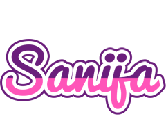 Sanija cheerful logo