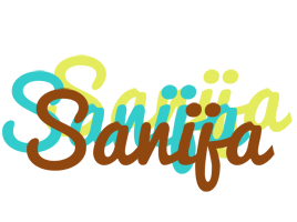 Sanija cupcake logo