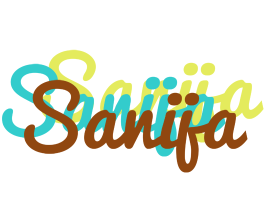 Sanija cupcake logo