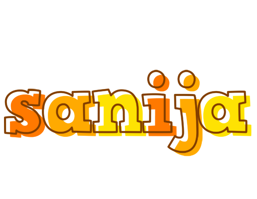 Sanija desert logo