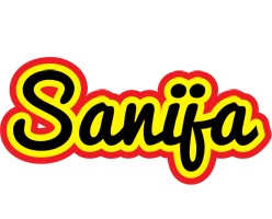 Sanija flaming logo