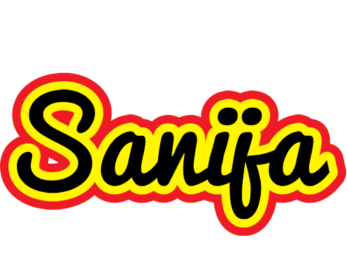 Sanija flaming logo
