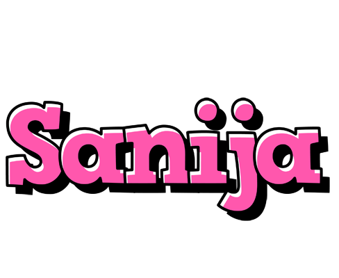 Sanija girlish logo