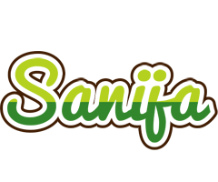 Sanija golfing logo