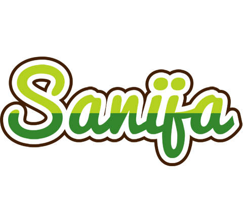 Sanija golfing logo