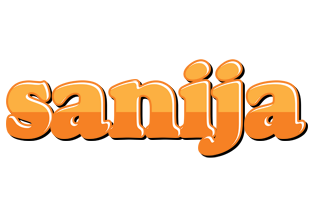 Sanija orange logo