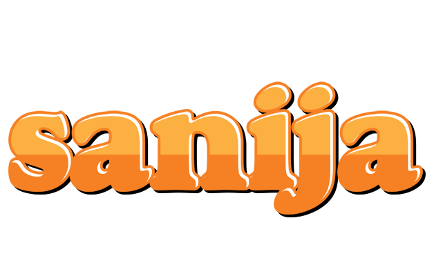 Sanija orange logo
