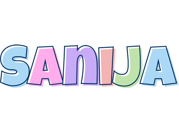 Sanija pastel logo