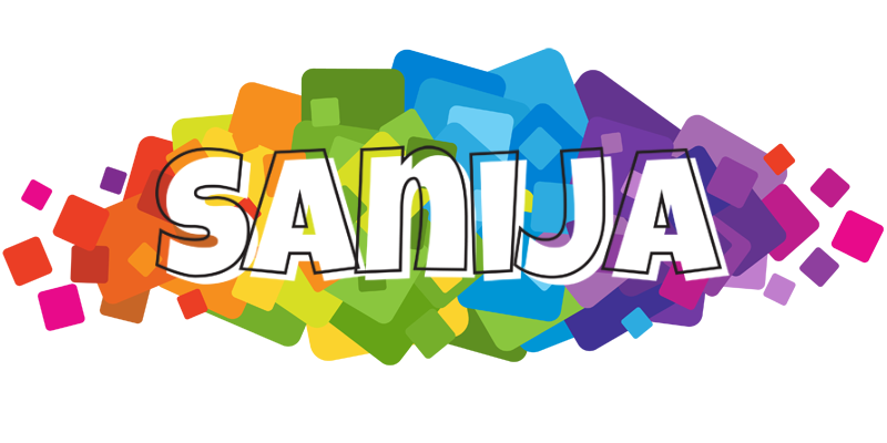 Sanija pixels logo