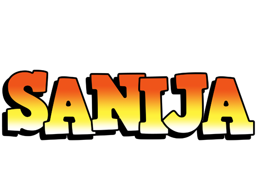 Sanija sunset logo