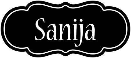 Sanija welcome logo