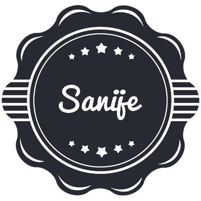Sanije badge logo