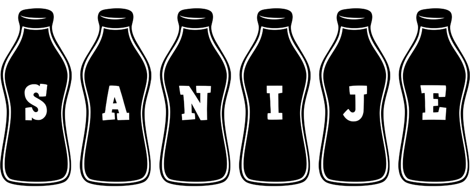 Sanije bottle logo