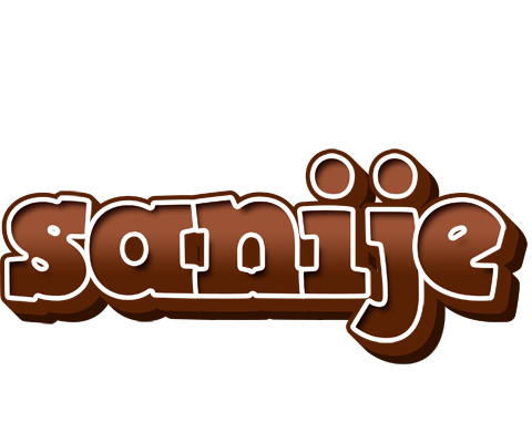 Sanije brownie logo