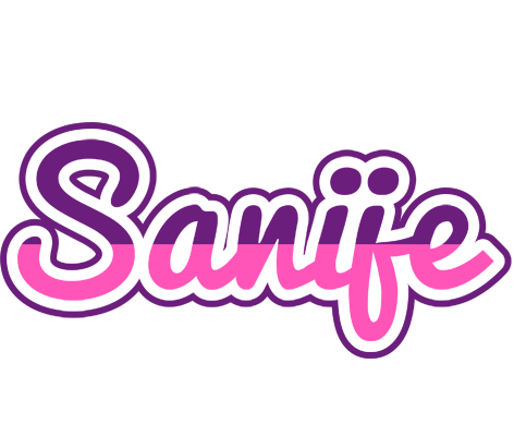 Sanije cheerful logo