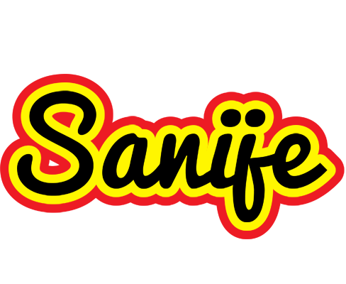 Sanije flaming logo
