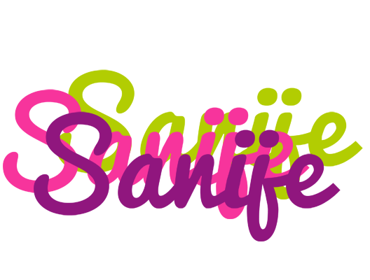 Sanije flowers logo