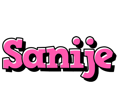 Sanije girlish logo