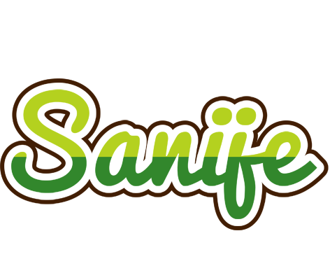 Sanije golfing logo