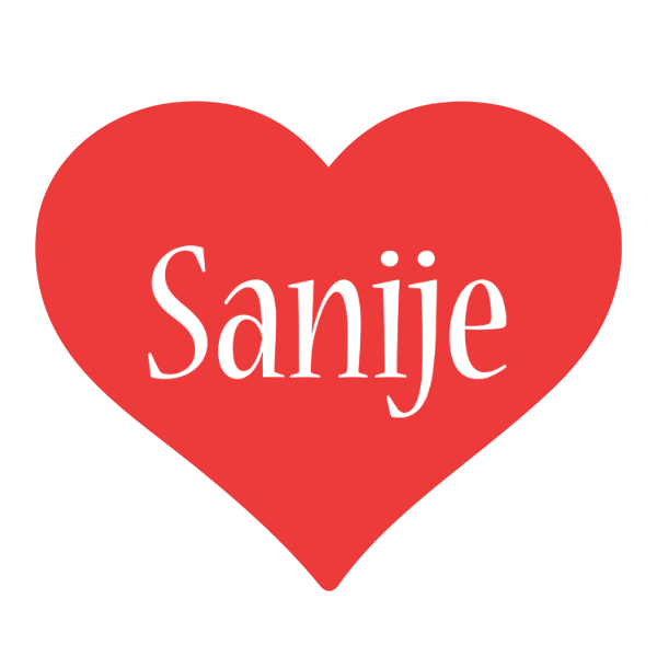 Sanije love logo