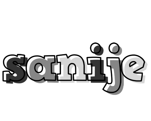 Sanije night logo