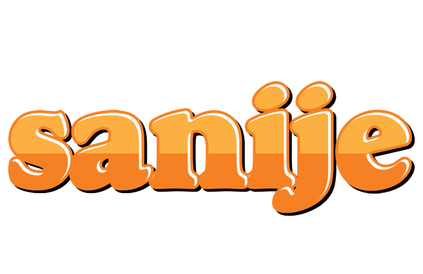 Sanije orange logo