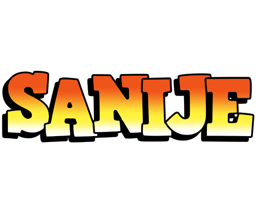 Sanije sunset logo