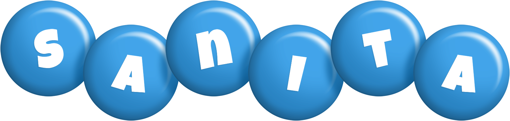 Sanita candy-blue logo