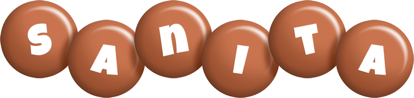 Sanita candy-brown logo