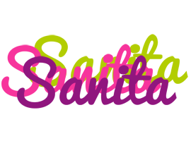 Sanita flowers logo