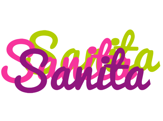 Sanita flowers logo
