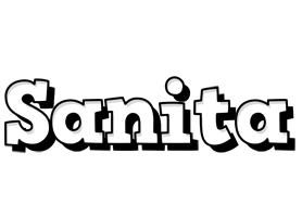 Sanita snowing logo