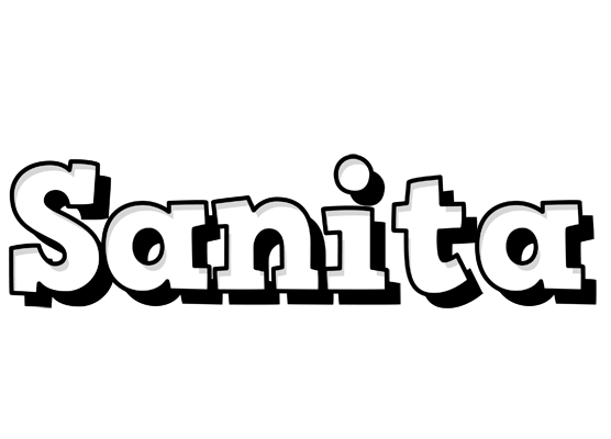 Sanita snowing logo